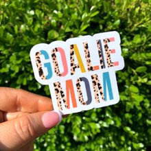 Load image into Gallery viewer, Hockey Sticker, Ice Hockey Goalie, Hockey Goalie Mom, Ice Hockey Sticker, Goalie Gift, Goalie, Hockey Jersey, Hockey Player, Sport Team Name