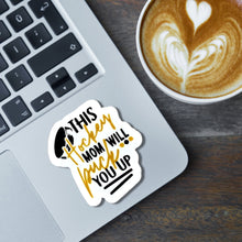 Load image into Gallery viewer, Hockey Mom Sticker Car Decal Window Vinyl Water Resistant Sports Accessory Gift Idea Hockey Mom Car Decoration Laptop Sticker Tumbler Design