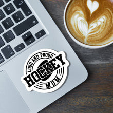 Load image into Gallery viewer, Hockey Mom Sticker Car Decal Window Vinyl Water Resistant Sports Accessory Gift Idea Hockey Mom Car Decoration Laptop Sticker Tumbler Design