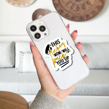 Load image into Gallery viewer, Hockey Mom Sticker Car Decal Window Vinyl Water Resistant Sports Accessory Gift Idea Hockey Mom Car Decoration Laptop Sticker Tumbler Design