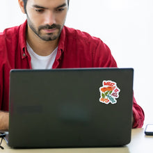 Load image into Gallery viewer, Motivational Vinyl Sticker Water Resistant Laptop Decal Retro Design Planner Accessory Positive Affirmation Art Decoration Cute Bottles