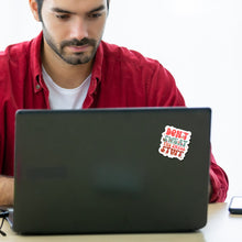 Load image into Gallery viewer, Motivational Vinyl Sticker Water Resistant Decal Design Butterfly Flower Retro Style Quote Decoration Laptop Accessory Journal Notebook