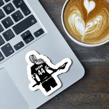 Load image into Gallery viewer, Personalized Lacrosse Sticker Custom Design Water Resistant Vinyl Decal Smooth Surface Application Instructions Player Name Custom Label