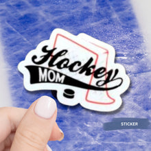 Load image into Gallery viewer, Hockey Mom Sticker Car Decal Window Vinyl Water Resistant Sports Accessory Gift Idea Hockey Mom Car Decoration Laptop Sticker Tumbler Design
