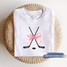 Load image into Gallery viewer, Hockey Sticks &amp; Bow Digital File