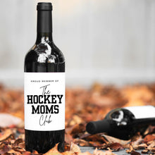 Load image into Gallery viewer, Hockey Mom Club Wine Label