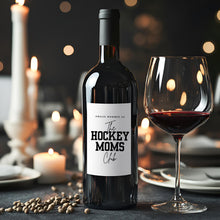 Load image into Gallery viewer, Hockey Mom Club Wine Label
