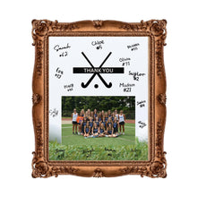 Load image into Gallery viewer, Field Hockey Thank You Digital Download Template Design Hockey Team Photo Template Printable Sport Party Celebration Card Gift Idea Hockey