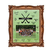 Load image into Gallery viewer, Field Hockey Thank You Digital Download Template Design Hockey Team Photo Template Printable Sport Party Celebration Card Gift Idea Hockey