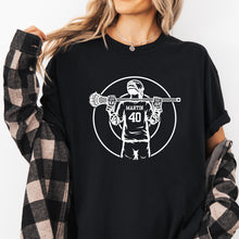 Load image into Gallery viewer, Lacrosse Boy Custom Tshirt