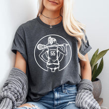 Load image into Gallery viewer, Lacrosse Girl Custom Tshirt