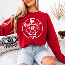 Load image into Gallery viewer, Lacrosse Girl Custom Crewneck