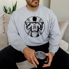 Load image into Gallery viewer, Baseball Player Custom Crewneck