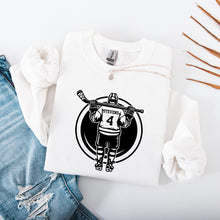 Load image into Gallery viewer, Custom Hockey Boy Crewneck