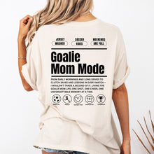 Load image into Gallery viewer, Soccer Goalie Mom Custom Tshirt