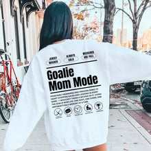 Load image into Gallery viewer, Goalie Mom Mode Custom Tshirt
