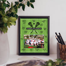 Load image into Gallery viewer, Lacrosse Coach Gift, Thank You Coach, Lacrosse Coach, Custom Coach, End of Season, Sports Coach Gift, Coach Christmas Gift, Team Gift Ideas