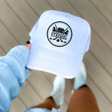 Load image into Gallery viewer, Custom Hockey Mom Hat For Team Gift Idea For Coach Team Gear For Player Sport Cap Design Custom Name Hat Game Day Wear Accessory For Hockey