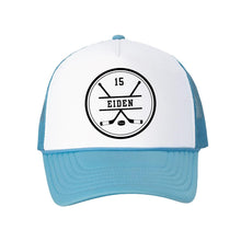 Load image into Gallery viewer, Custom Hockey Mom Hat: Personalized Team Gear, Hockey Fan Gift