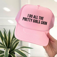 Load image into Gallery viewer, Esthetician Trucker Hat For Professional Beauty Worker Gift Idea For Esthetician Fashion Accessory For Salon Staff Gift For Beautician Pro
