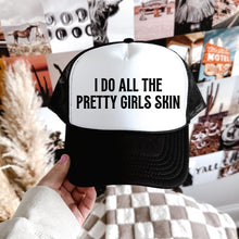 Load image into Gallery viewer, Esthetician Trucker Hat For Professional Beauty Worker Gift Idea For Esthetician Fashion Accessory For Salon Staff Gift For Beautician Pro