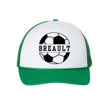 Load image into Gallery viewer, Personalized Soccer Mom Cap Team Gift For Player Custom Design Sport Headwear For Game Day Accessory For Coach Gift Idea For Team Sport Fan