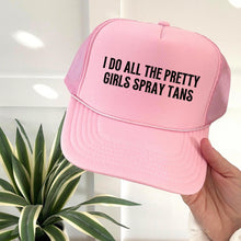 Load image into Gallery viewer, Spray Tan Artist Hat for Professional Spray Tan Business Gift for Tanning Work Wear to Work Uniform Hat for Business Casual Style Fashion