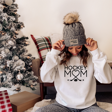 Hockey Mom with Sticks