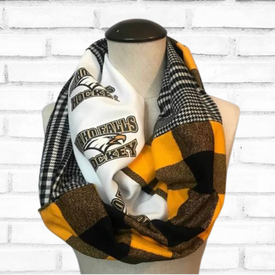 Idaho Falls Hockey Custom Handmade Scarf