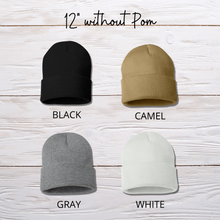 Load image into Gallery viewer, Football (Custom) Beanie