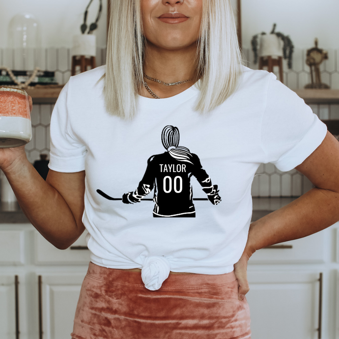 Custom Girl Hockey Player