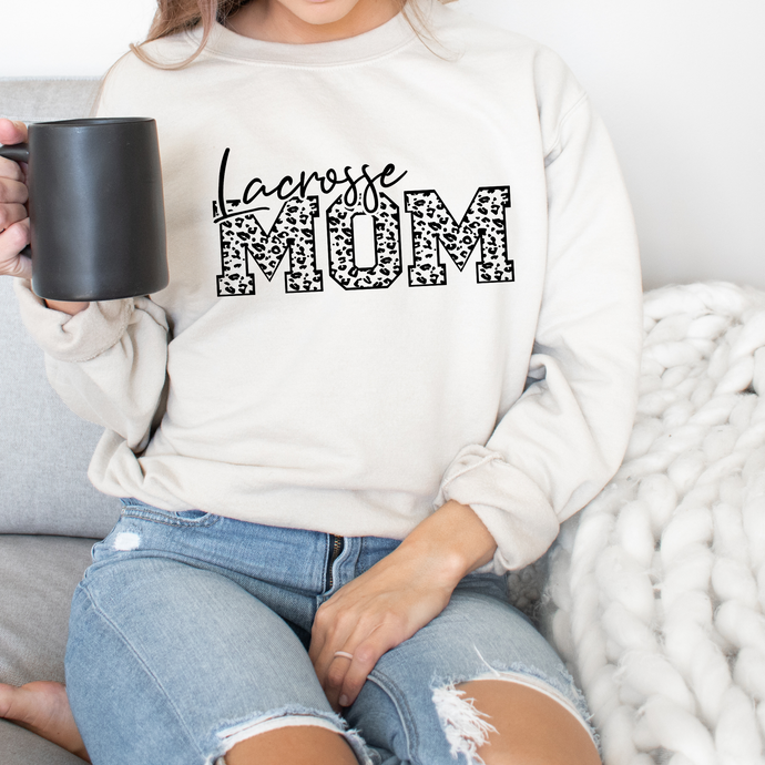 Lacrosse Mom - leopard