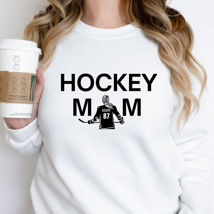 Custom Hockey Mom - Girl Hockey Player