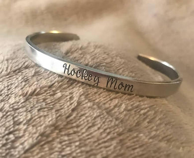 Bracelet - Hockey Mom Cuff