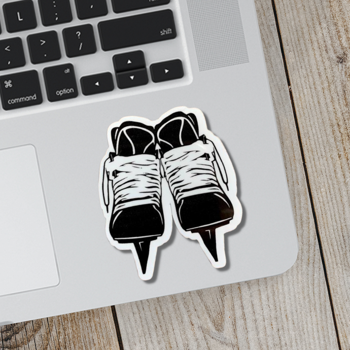 Hockey Skates Sticker
