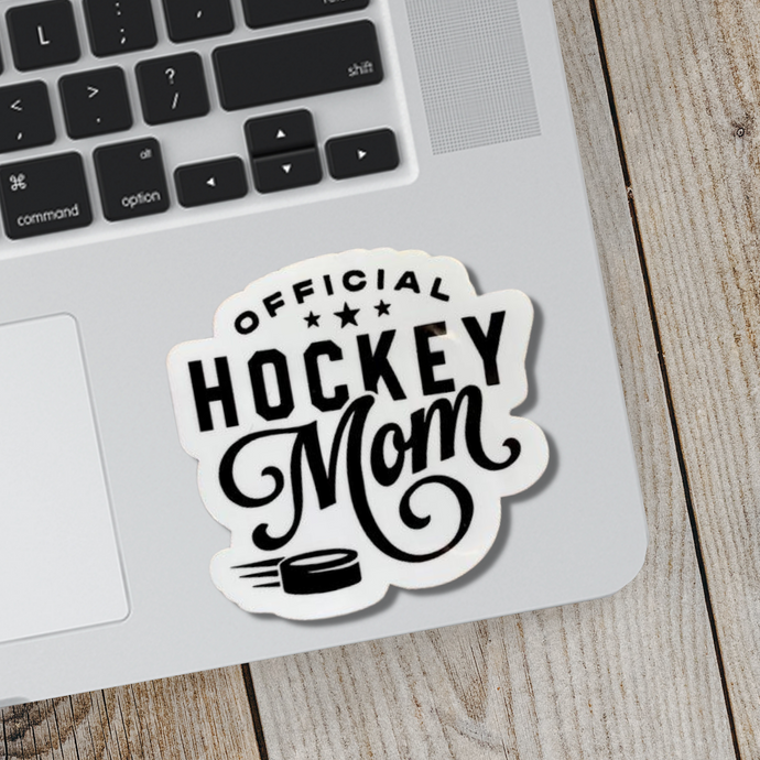 Official Hockey Mom Sticker