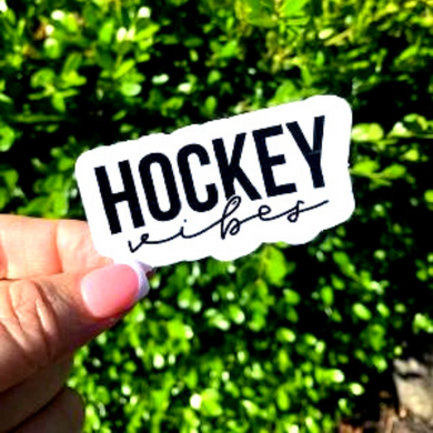 Hockey Vibes Sticker