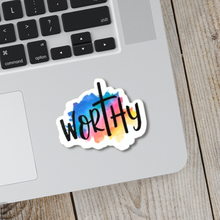 Load image into Gallery viewer, Worthy Sticker