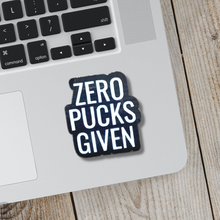 Load image into Gallery viewer, Zero Pucks Given Sticker