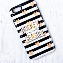 Load image into Gallery viewer, Hockey Is My Favorite Season Sticker