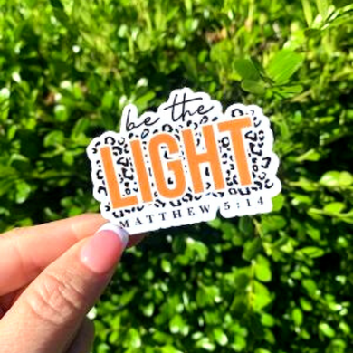Be The Light Sticker