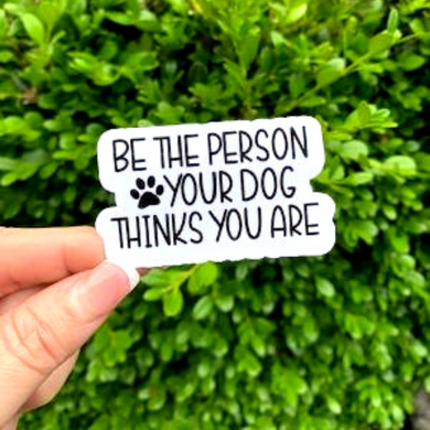 Be The Person Your Dog Thinks You