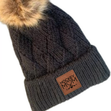 Load image into Gallery viewer, Hockey Mom Heart Beanie