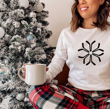 Load image into Gallery viewer, Snowflake Hockey Sticks