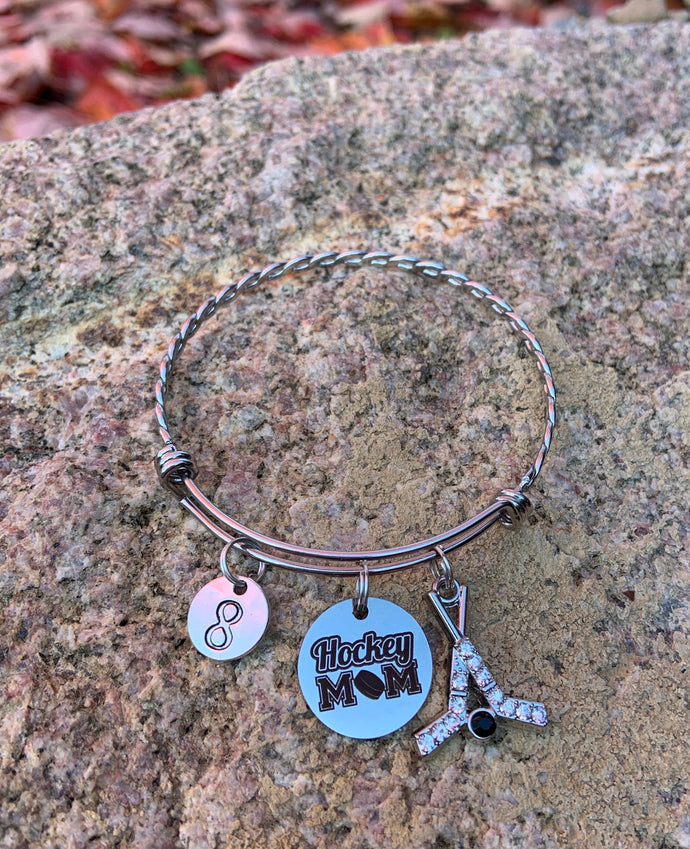 Bracelet - Hockey Mom Bangle